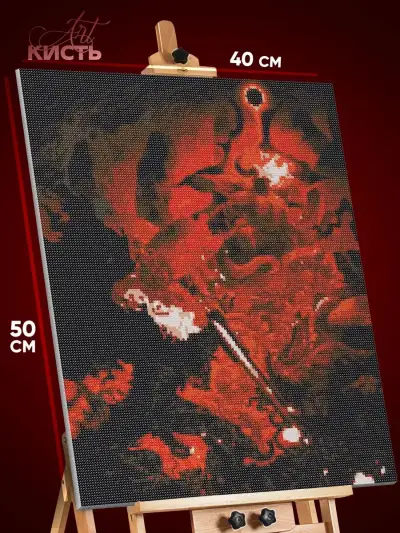 Алмазная мозаика Dark Souls Игра 40x50