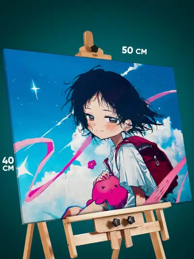 Картина на стену Первородный грех Такопи Аниме 40x50