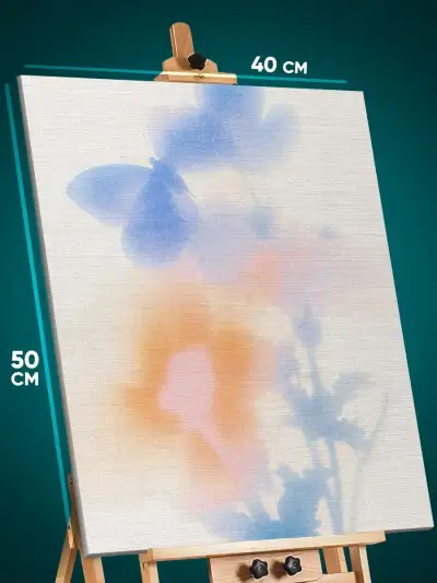 Картина на стену Абстракция цветок 40x50