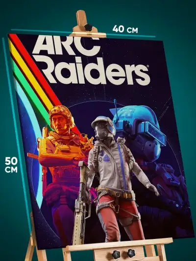 Картина на стену Arc Raiders Игра 40x50