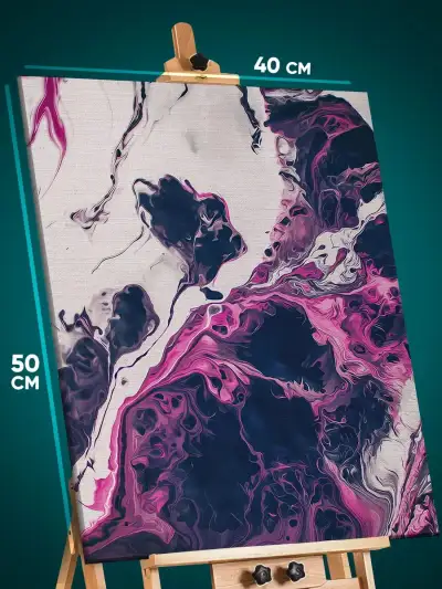 Картина на стену Абстракция волны 40x50