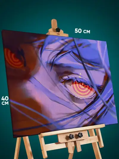 Картина на стену Человек-бензопила Аниме Йор 40x50