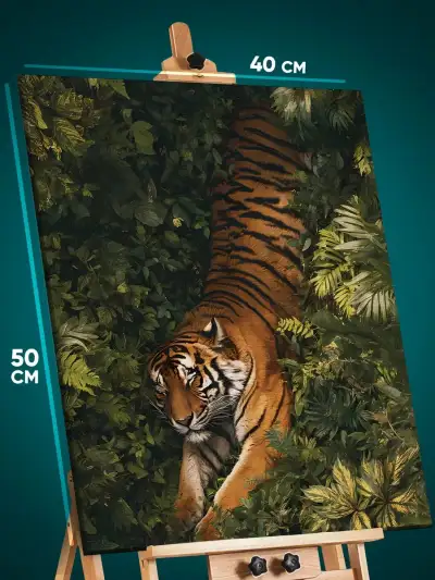 Картина на стену Животные тигр 40x50