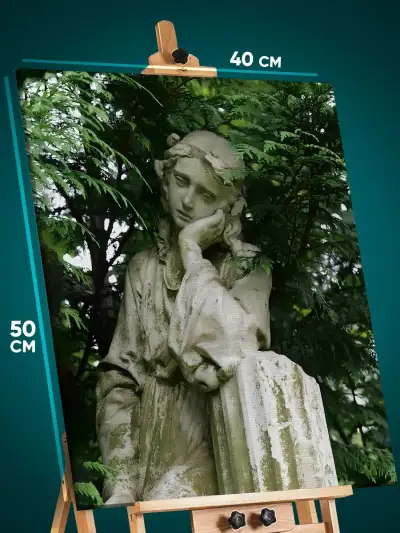 Картина на стену Статуя старинная девушки 40x50
