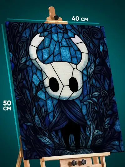 Картина на стену Hollow Knight Игра 40x50
