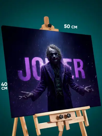 Картина на стену DC Джокер Хит Леджер 40x50