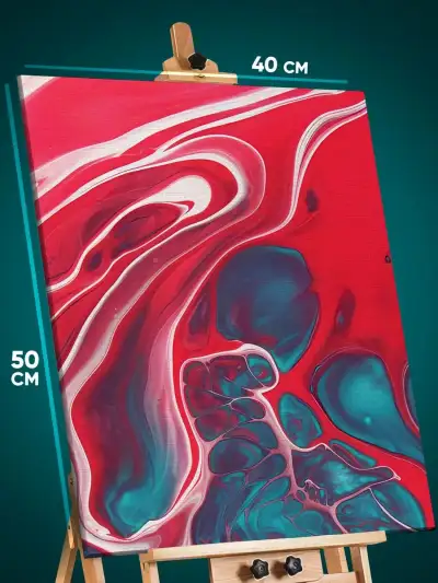 Картина на стену Абстракция волны 40x50