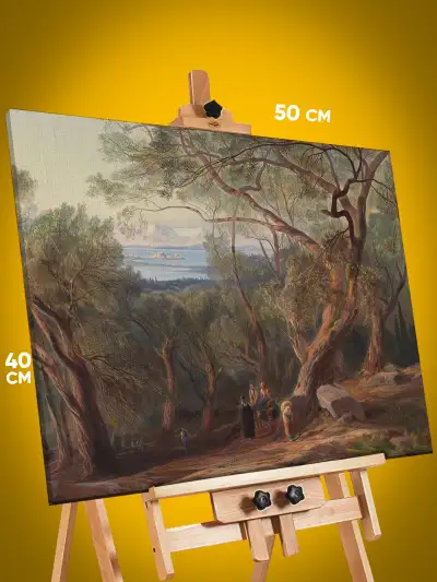 Картина на стену Репродукция Корфу из Санта-Декки 40x50