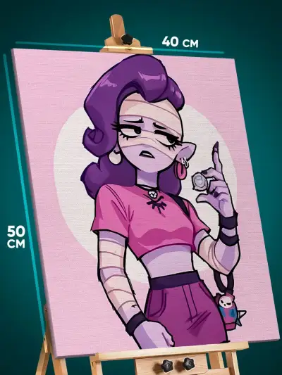 Картина на стену Brawl Stars Игра 40x50