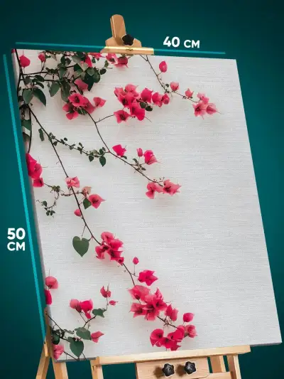 Картина на стену Цветы бугенвиллия 40x50