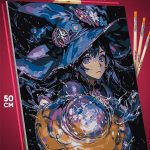 Картина по номерам Геншин Импакт Мона 40x50