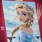 Картина по номерам Мультфильмы Холодное сердце Эльза 40x50