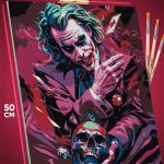 Картина по номерам DC Джокер 40x50