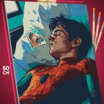 Картина по номерам Marvel Человек-паук 40x50