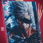 Картина по номерам Metal Gear Игра Райден 40x50