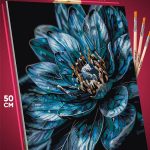 Картина по номерам Цветы лотос 40x50