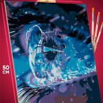 Картина по номерам Глаза Аниме 40x50