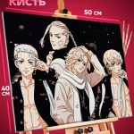 Картина по номерам Токийские мстители Аниме Тосва 40x50