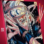Картина по номерам Клинок рассекающий демонов Аниме Тенген 40x50