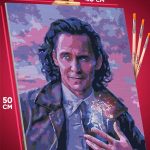 Картина по номерам Marvel Локи Том Хиддлстон 40x50