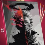 Картина по номерам Магическая битва Аниме Сукуна Рёмен 40x50