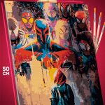 Картина по номерам Marvel Человек-паук Майлз Моралес 40x50