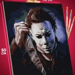 Картина по номерам Halloween Майкл Майерс 40x50