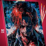 Картина по номерам Ван-Пис Аниме Шанкс 40x50