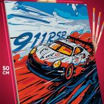 Картина по номерам Авто Порше 911 40x50
