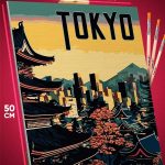 Картина по номерам Пейзажи Токио 40x50