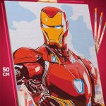 Картина по номерам Marvel Железный человек 40x50