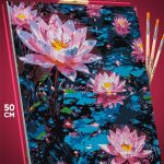 Картина по номерам Цветы лотос 40x50
