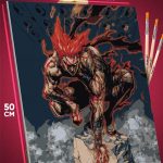 Картина по номерам One Punch Man Аниме Гароу 40x50