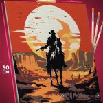 Картина по номерам Red Dead Redemption Игра 40x50