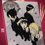 Картина по номерам Наруто Аниме персонажи арт 40x50