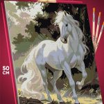 Картина по номерам Лошади конь 40x50