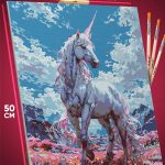 Картина по номерам Фэнтези Арт единорог 40x50