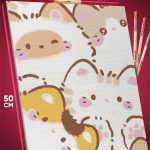 Картина по номерам Котики милые 40x50