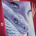 Картина по номерам Фэнтези Арт Девушка и змея 40x50