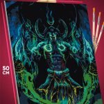 Картина по номерам Dota 2 Игра Иллидан 40x50