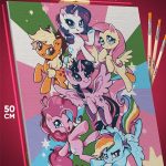 Картина по номерам Мультфильмы My Little Pony 40x50
