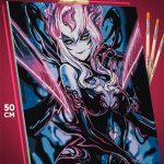Картина по номерам League Of Legends Игра Эвелинн 40x50