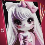 Картина по номерам Hello Kitty Арт 40x50