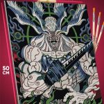 Картина по номерам Магическая битва Аниме 40x50
