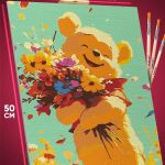 Картина по номерам Мультфильмы Дисней Винни-Пух 40x50