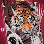 Картина по номерам Животные тигр 40x50