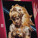 Картина по номерам Dota 2 Игра Даунбрейкер 40x50