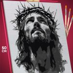 Картина по номерам Религия Иисус Христос Бог 40x50