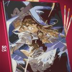 Картина по номерам Touhou Project Игра Мариса Кирисаме 40x50