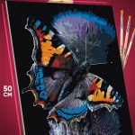 Картина по номерам Животные Бабочка 40x50